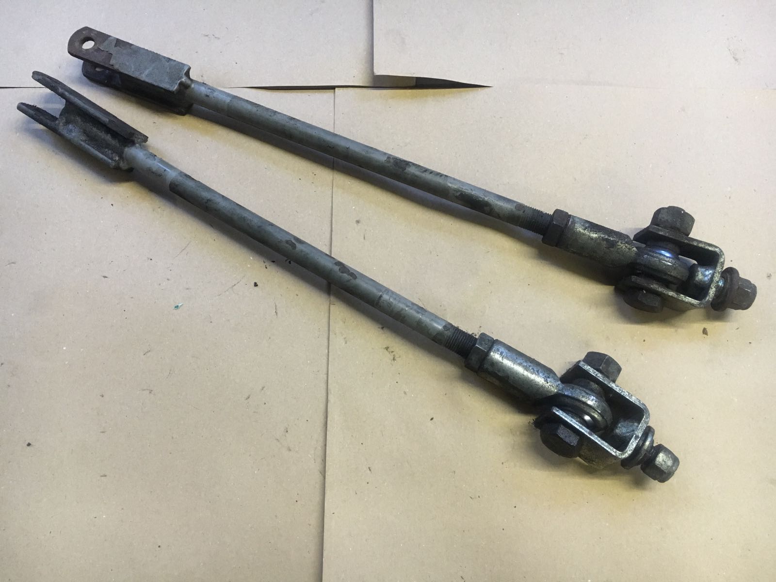 Rose jointed adjustable tie bars TurboMinis