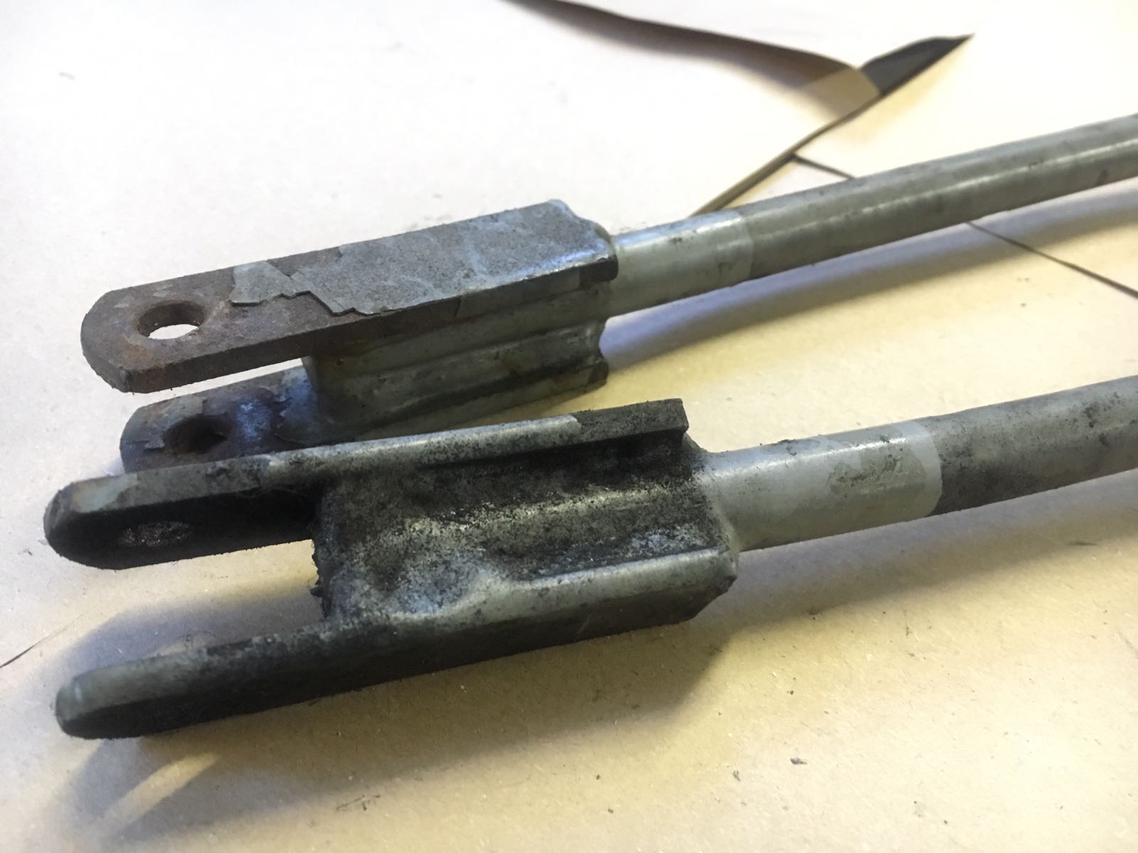 Rose jointed adjustable tie bars TurboMinis