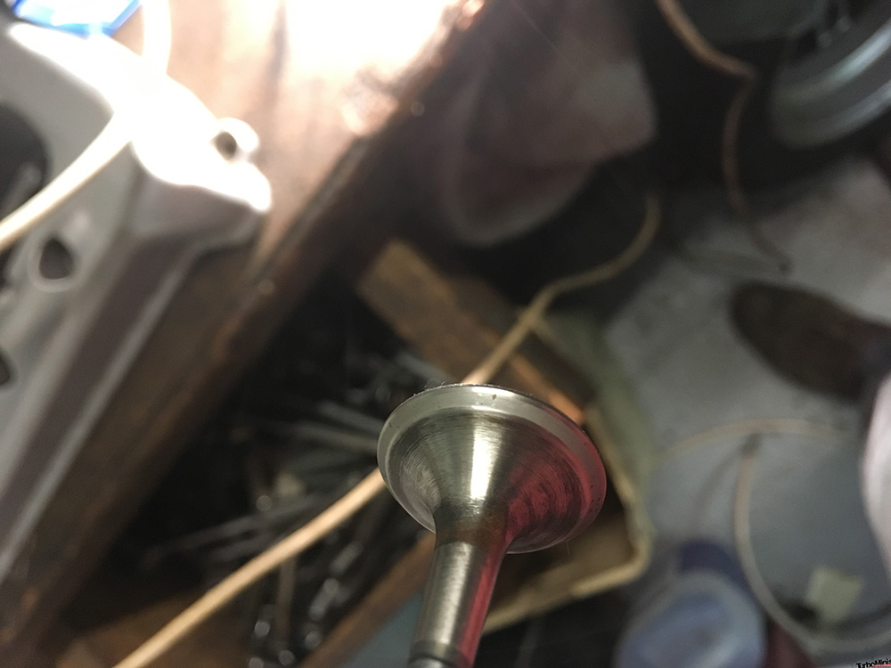 KHead exhaust valve pitting, acceptable? TurboMinis