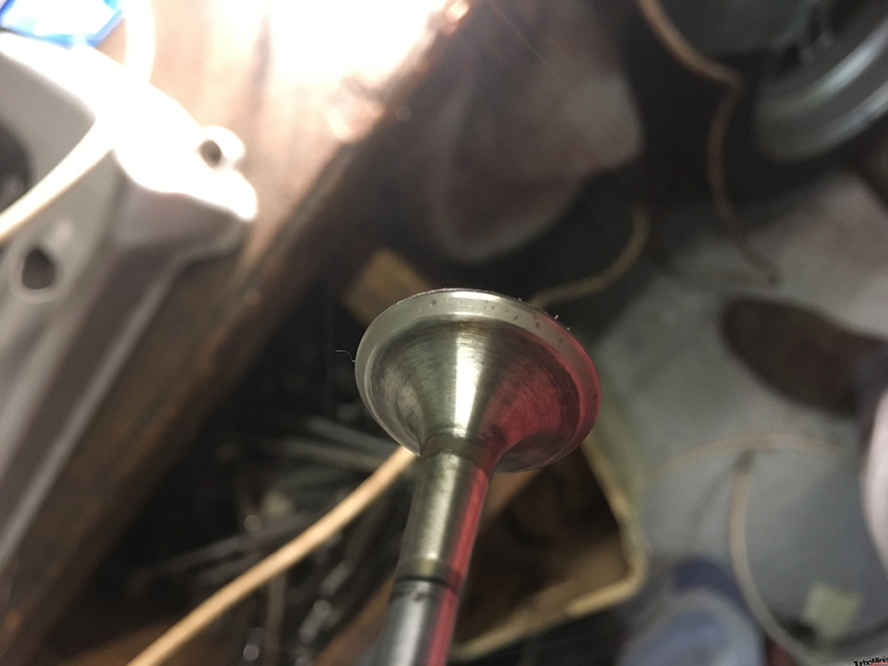 KHead exhaust valve pitting, acceptable? TurboMinis